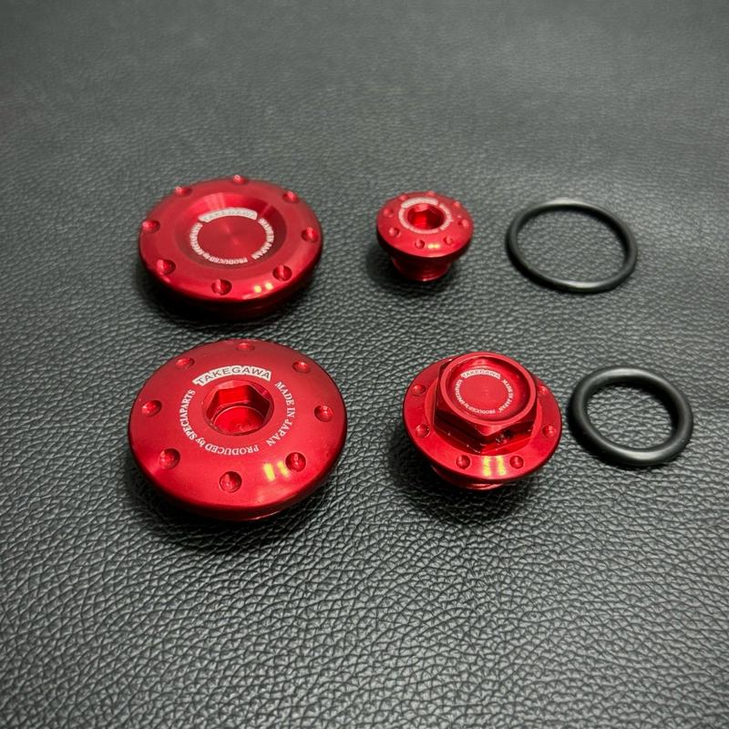  Combo ốc Takegawa lắp mâm lửa - nắp nhớt - chụp cacte Honda 