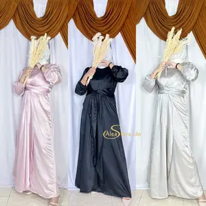 Gamila Dress Satin // Dress Bridesmaid Satin Premium Dress Kondangan