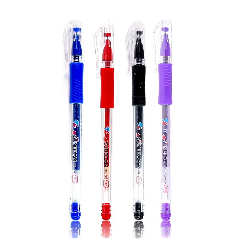 Combo 5/10/20 Bút Gel Thiên Long Sunbeam GEL-08 - Bút mực nước, ngòi 0.5mm, nét viết êm mượt, phù hợp học sinh sinh viên