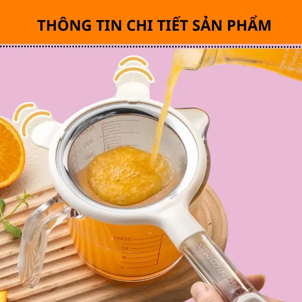 Dụng cụ rây cháo cho bé inox 304 không gỉ cao cấp kem voi - Rây lọc bột, cháo thép không gỉ cao cấp Kem Voi 6