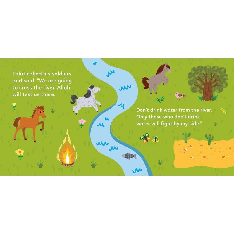 Product Introduction of original Baby's First Quran Stories (BOARD BOOK): THE TWO GARDENS & PROPHET IBRAHIM/YUSUF/YUNUS/AYYUB/DAWUD/ADAM/NUH/MUSA/CREATOR 10