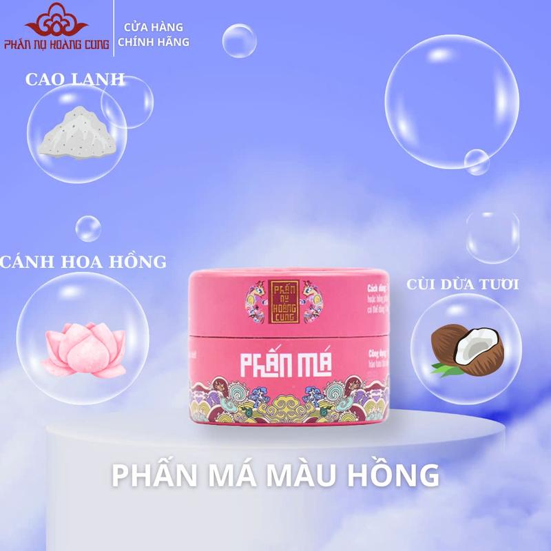 Phấn Má Trang Điểm Màu Hồng (Không Chóp) Cosmetic Mỹ Phẩm Nữ má hồng máhồng phấn má  nụ hoàng cung