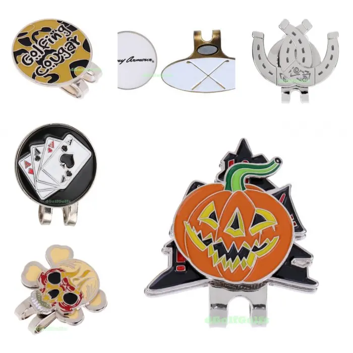 GOLF HAT CLIP BALL MARKER MAGNET 2