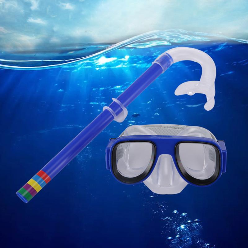 Bộ Ống Thở Cho Trẻ Em, Mặt Nạ Lặn Với Kính Bơi, Kính Dụng Cụ Ống Snorkels Khô, Thích Hợp Cho Trẻ Em, Thiết Bị Lặn 6