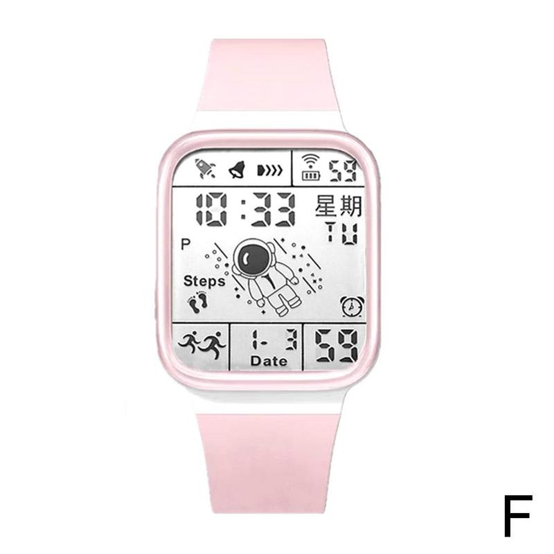 Product Introduction of Đồng Hồ Thể Thao LED Kỹ Thuật Số, Unisex, Với Màn Hình Phát Sáng, Silicon Thời Trang, I5G3 48