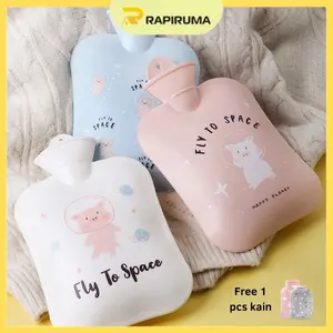 Kantong Kompres air panas Karakter/Kantung Kompres Air Panas Pereda Nyeri Perut /  Kompres Air Panas lucu / Kantong Kompres air panas 500-600ml
