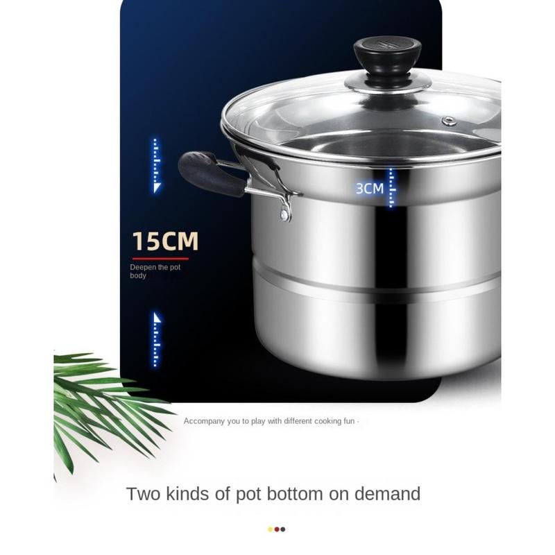 Product Introduction of toinof Multifunctional Stainless Steel Deep Fryer Pot with Strainer with Steaming Tray Saucepan Soup Pot Foldable with Pasta Colander Tempura Pot French Fries 29