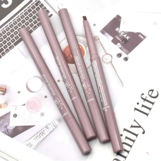 Double Head Spin Automatic Eyebrow Pensil Alis PUTAR 2 SISI ATAS BAWAH EYE BROW 752 2