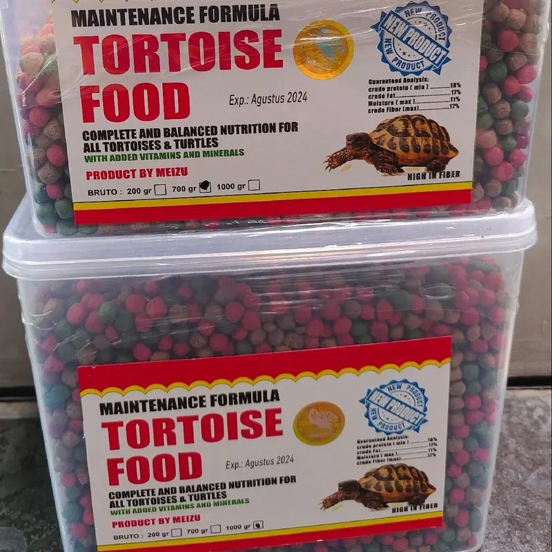 Meizu Tortoise Food/Pelet Meizu MAKANAN Kura Kura Tortoise Food 700gram 1kg 2
