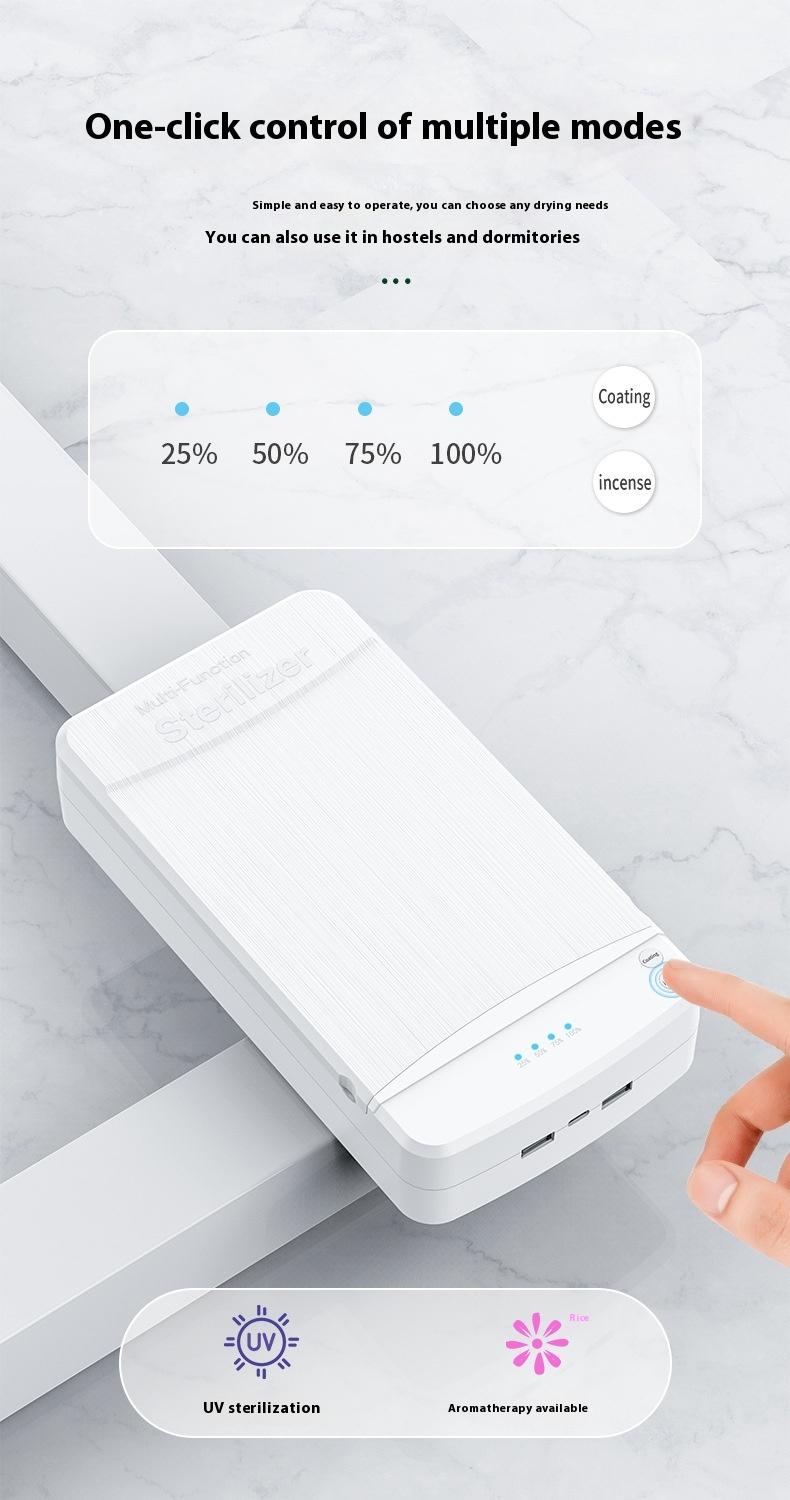 Product Introduction of Portable UV Phone Sanitizer for Multi-functional Disinfection 9