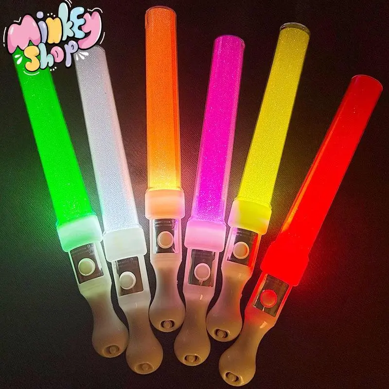 Gậy cổ vũ lightstick buổi hoà nhạc concert phát sáng nhiều màu đặc sắc gậy cổ động nhựa ABS Đồ chơi cho trẻ em -Minkey 6
