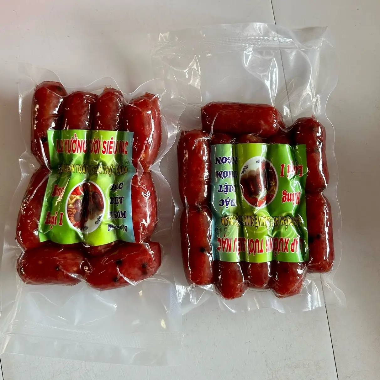 Lạp xưởng truyền thống sấy DẺO 80% nạc 1kg - đặc sản Cai Lậy (tiền Giang) vị mặn ngọt - Chua