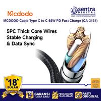 Gambar MCDODO Cable Type C to C 65W PD Fast Charge ( CA-3131 ) 1.5m dari Sentra Digital Kota Surabaya 2 Tokopedia
