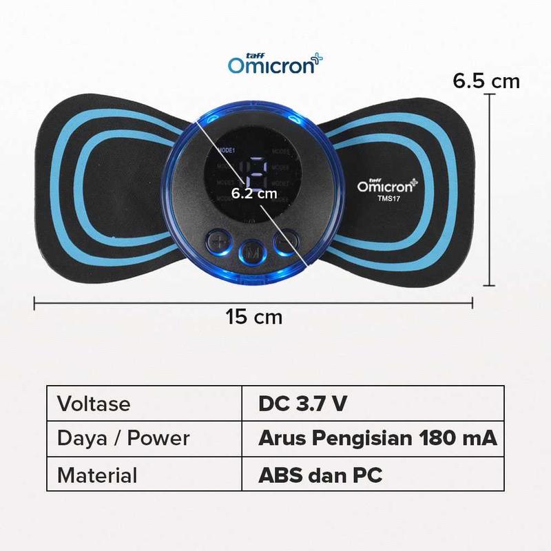 Alat Pijat Elektrik Tempel EMS Terapi Leher Massager Pijit Badan 3