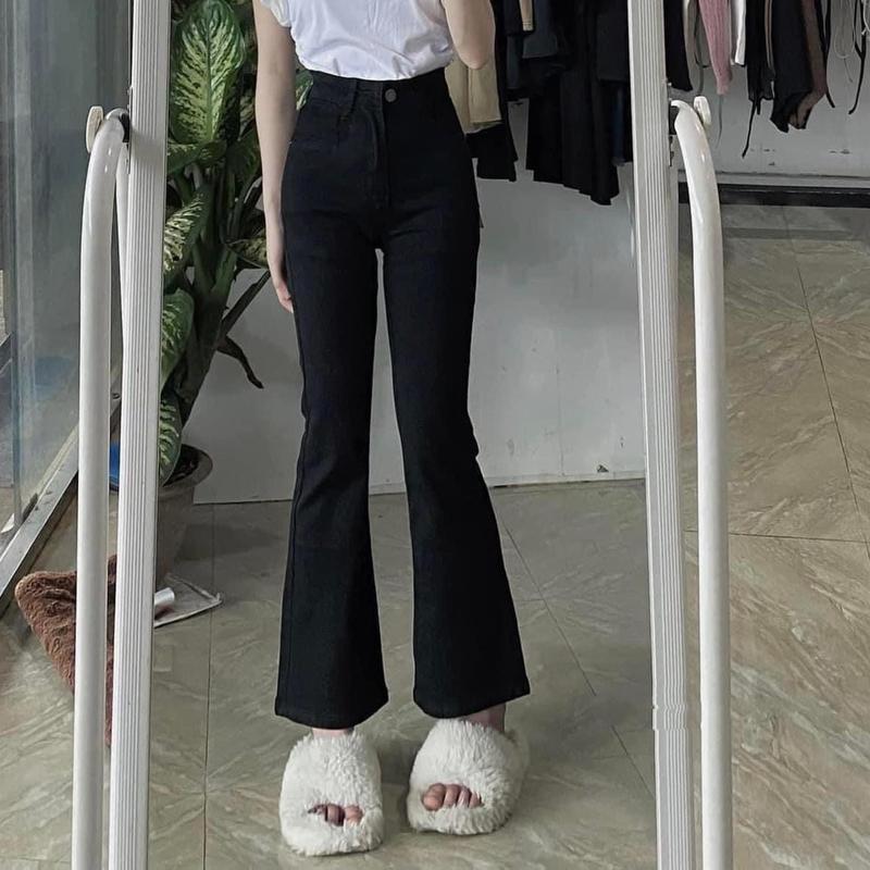 QUẦN LOE SKINNY CO GIÃN 4 CHIỀU CHUẨN BIGSIZEe 55-90KG Nữ