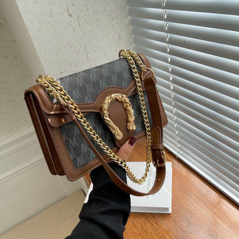 Product Introduction of Advanced feeling women's chain underarm 2024 new mother Korean small bag, cross shoulder bag 14