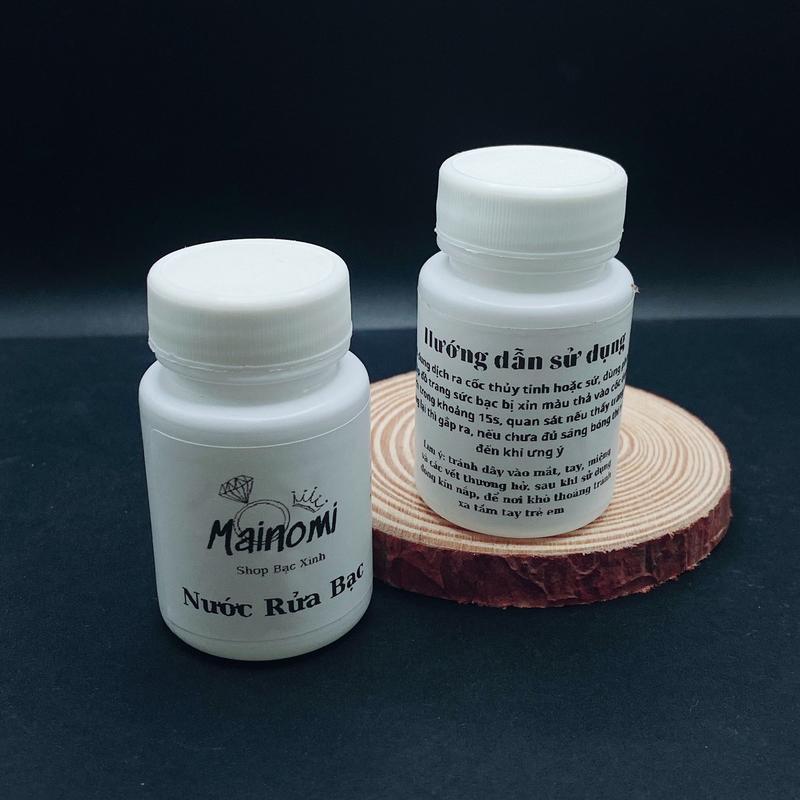 Nước Rửa Bạc làm sáng bạc như mới tại nhà dung tích 40ml Làm Sạch