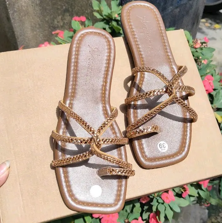 55k 1doi Dép quai đá xinh mã 008 mã 008 ( chân gầy ốm lùi sezi) 5