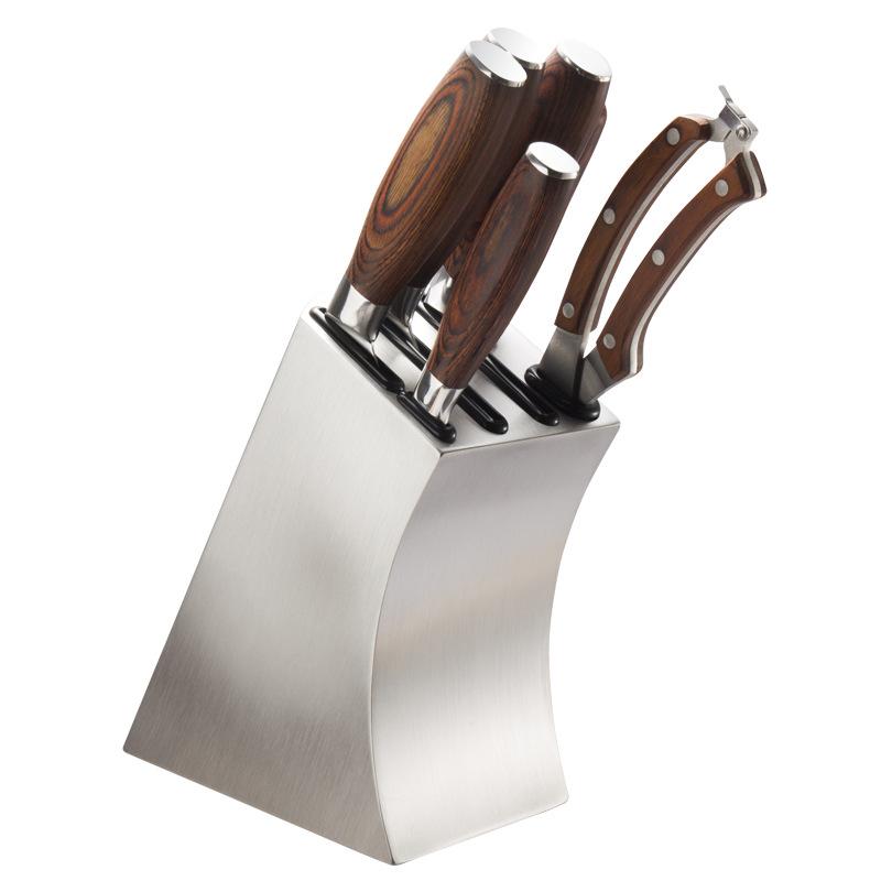 Fruit Knife Color Wooden Handle Household Kitchen Stainless Steel Multi-Purpose Knife Sharp Japanese Style Small Kitchen Knives Slicing Knife Small Kitchen Knife 5