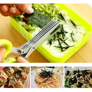 Gunting Sayur & Buah 5 Lapis Potong Super Cepat