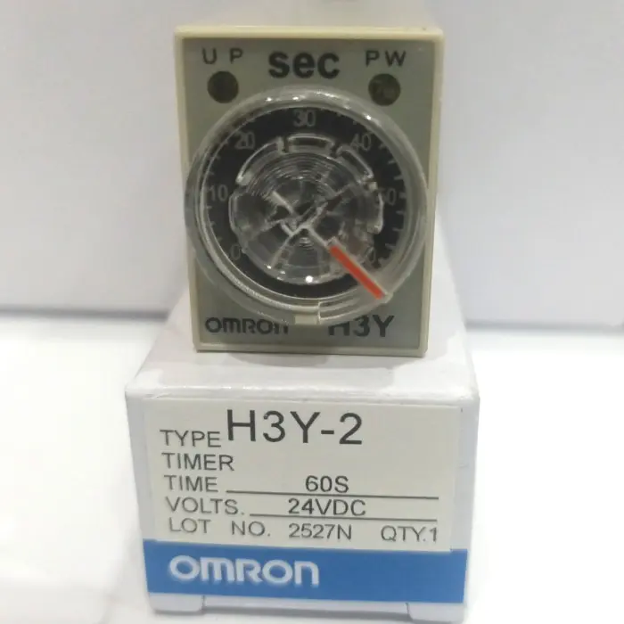 H3Y-2 60s 24vdc mini timer omron h3y 2 60s - H3Y-2 60s 24vdc