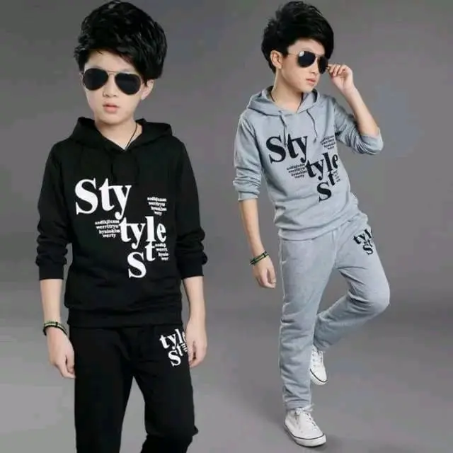 stelan hoodie baju anak 1-13 tahun baju anak lengan panjang