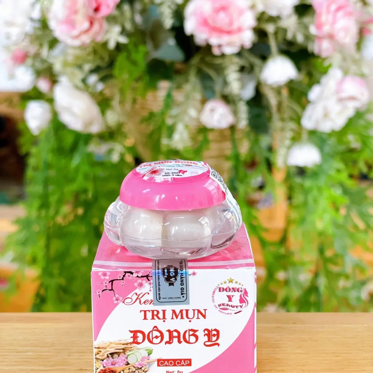 Kem mụn Đông Y Hoa Đào