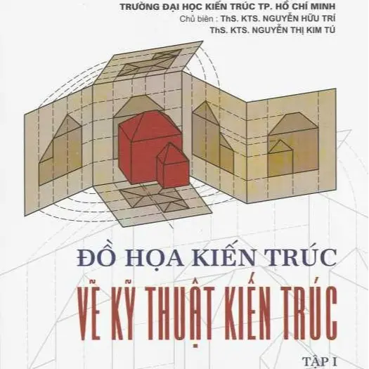 Sách Đồ hoạ kiến trúc, vẽ kỹ thuật kiến trúc