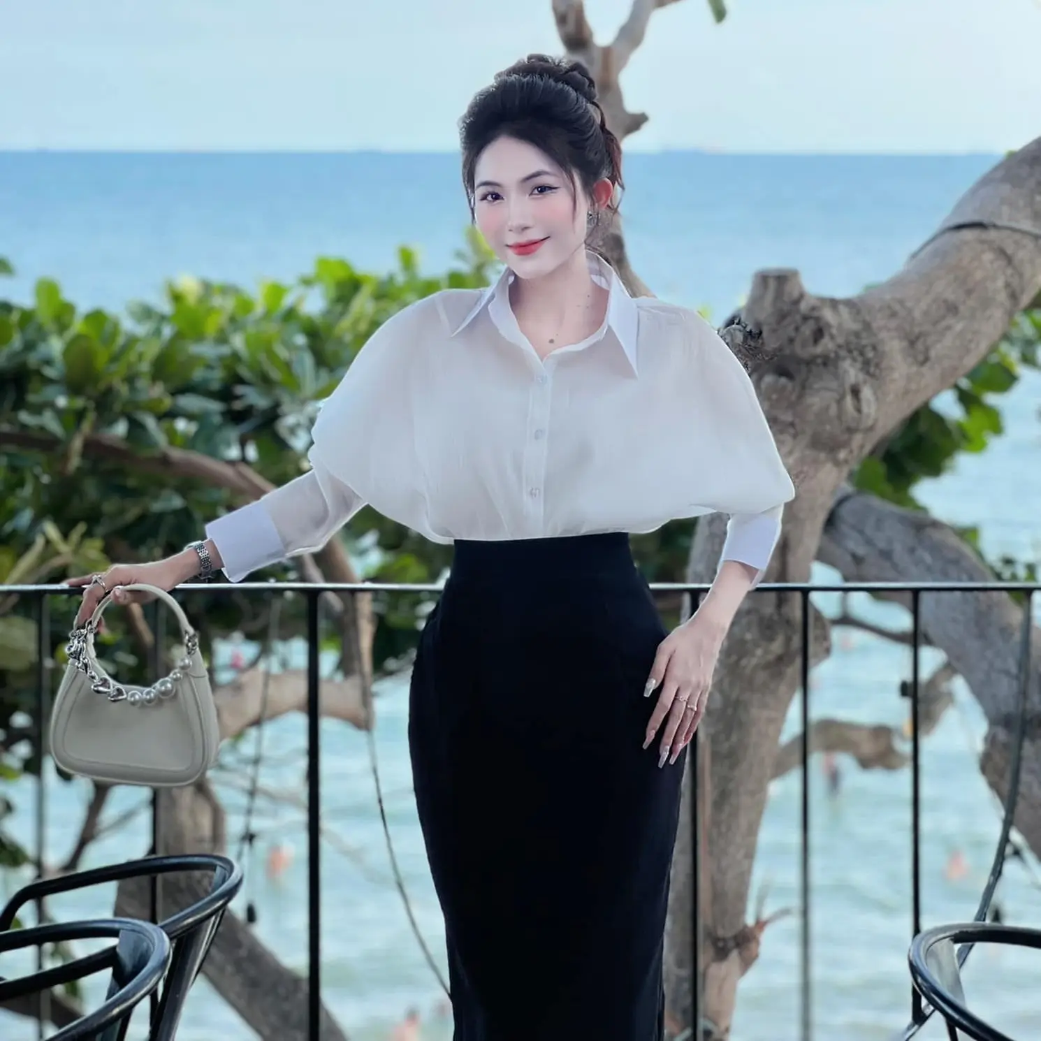 Set Chân Váy Nữ Hàng Mới Form dài C95 Women