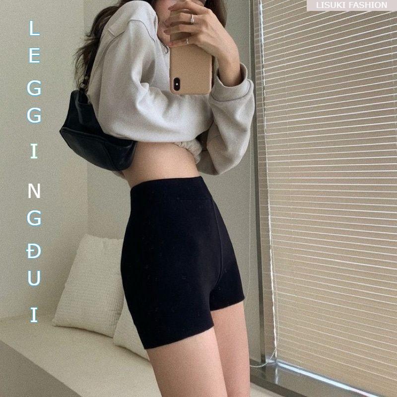 Quần Legging Đùi Nữ Short body dáng ôm Co Giãn 4 chiều vải dày dặn(CHẤT VẢI MÁT KHÔNG BÓNG), boxer ngắn phong cách thể thao cá tính Sport Tập Gym