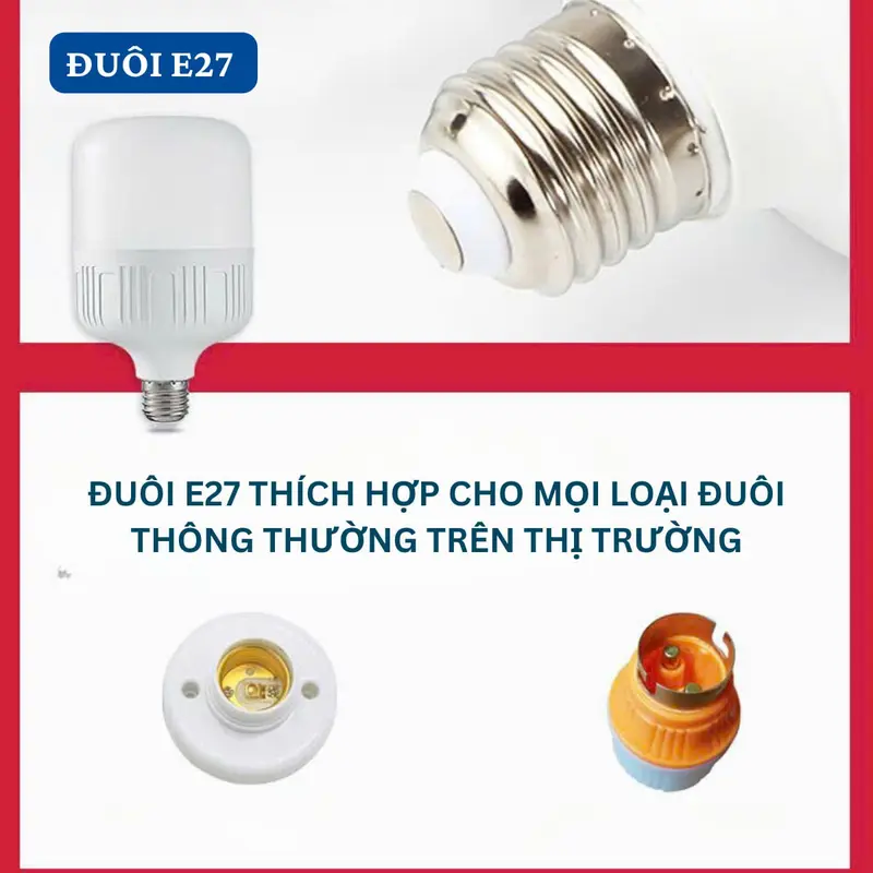 Combo 5 Bóng Đèn Led 30W Đui Xoáy E27 Ánh Sáng Trắng Tiết Kiệm Điện. Bảo Hành 30 Ngày 3