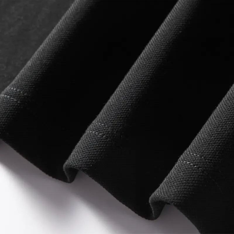 Áo polo nam phối sọc viền tay cổ nổi bật, vải cá sấu cotton form suông 3