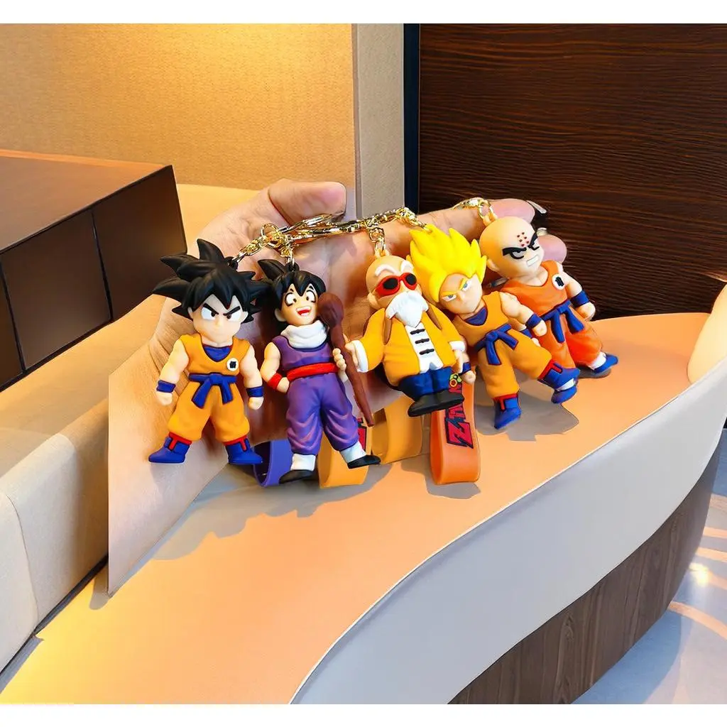 Dây Chuyền Chìa Khóa, Chủ Đề Vua Khỉ Hoạt Hình Và Dragon Ball, Cỡ Nhỏ Thích Hợp Cho Bữa Tiệc, Túi Pannier Ô Tô Tinh Tế, Thiết Kế Động Vật Sáng Tạo, Phiên Bản Thứ Hai Móc Khoá Móc Chìa Khoá Women Nữ Titan Trang Trí Móc Khóa