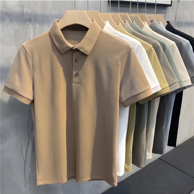 UMA STORE Đan Phượng - Áo polo nam trơn NEW 2023 Cổ Lé, chất liệu mắt chim cao cấp L1
