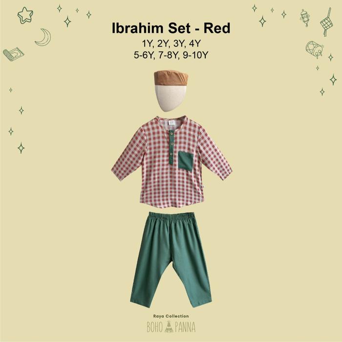 Gambar BOHOPANNA - RAYA COLLECTION - IBRAHIM SET - Baju Lebaran Anak Laki-Laki - Setelan Anak dari Bohopanna Kota Semarang 5 Tokopedia