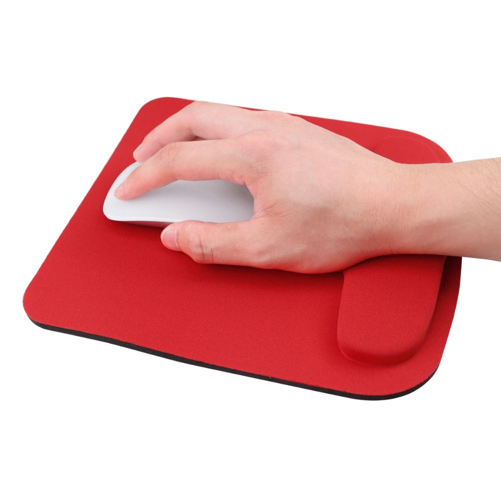 Simple EVA Wrist Rest Mouse Pad Solid Color Thick Sponge Ergonomic ...