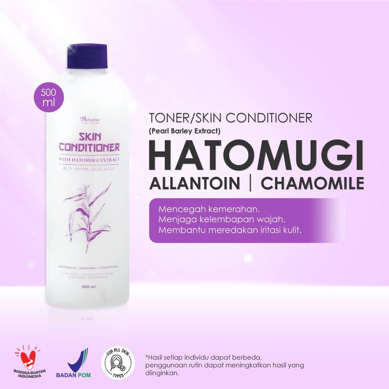 Autumn Skin Conditioner With Hatomugi 100ml 500ml 3