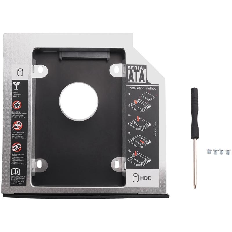 Thay thế khay Caddy Ổ cứng SSD, HDD thứ 2, cho Lenovo Thinkpad T420 T430 T510…