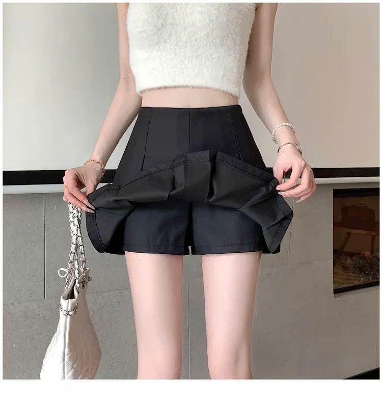Chân váy xếp ly LylyshopUnisex kiểu chân váy chữ A xếp ly to có quần trong 2 lớp dày dặn hàng QCCC 5