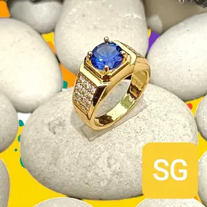 Cincin Model Batu Permata Pria Terlaris Termurah
