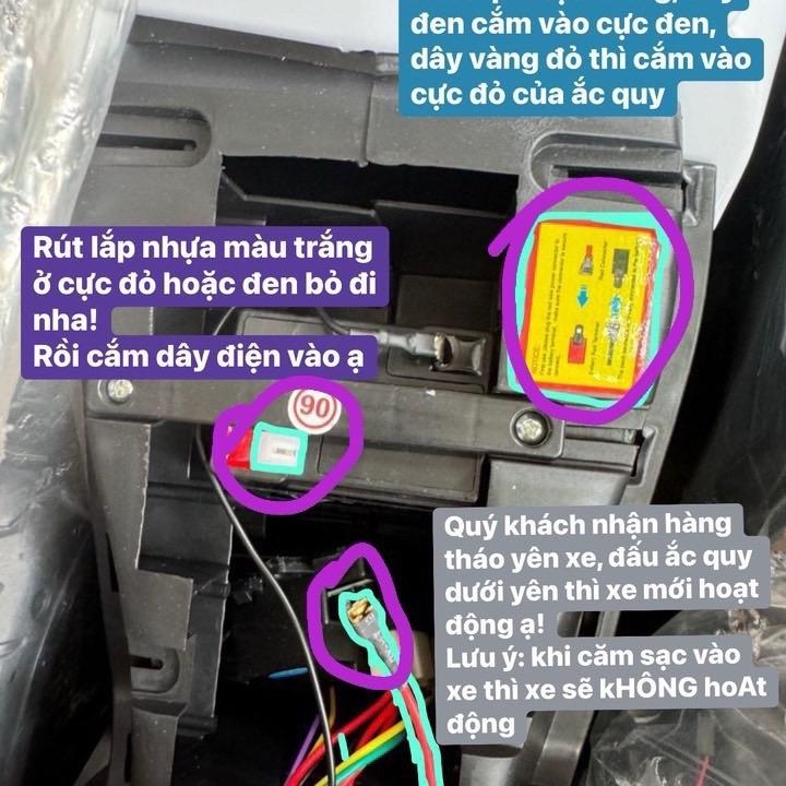 Xe máy điện cho bé Xe mô tô cho bé trai R3 mẫu nhỏ sử dụng chân ga Đồ Chơi Chòi Chân 6