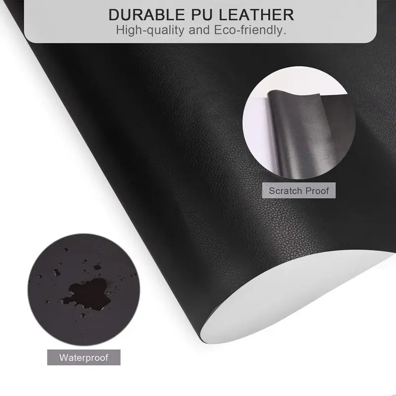 Multifunctional Faux Leather Repair Tape, 1 Count Self-adhesive Waterproof Leather Repair Patch, Multipurpose Repair Patch for Couch, Sofa and More, Textiles & Fabrics Supplies 2
