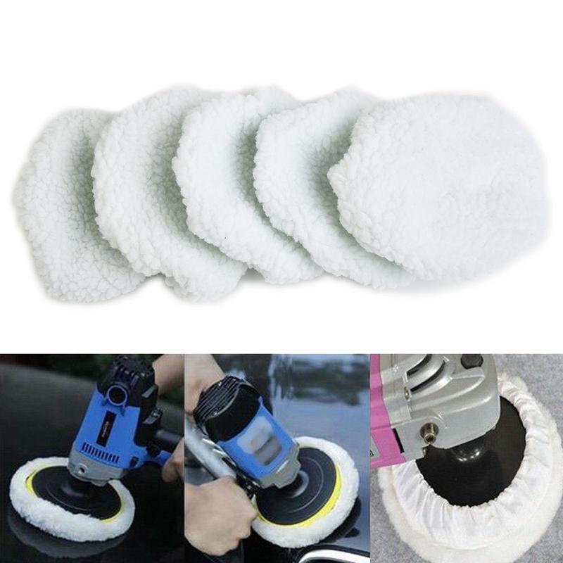 5pcs Polishing Bonnet Buffer for Pads Set Soft Woo - TikTok Shop Singapore