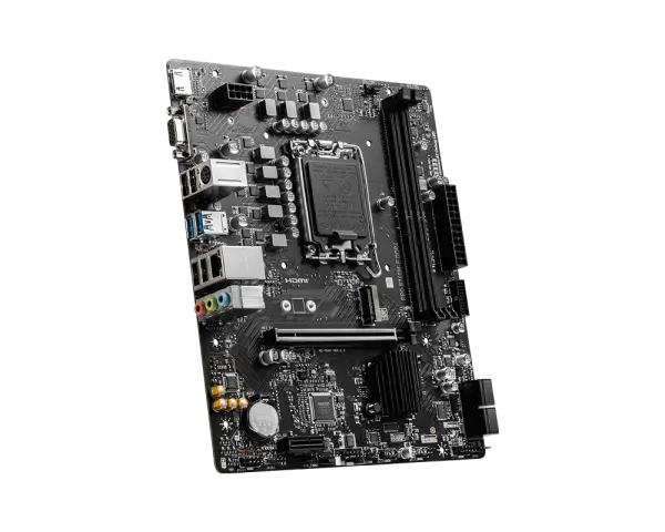 Bo mạch chủ MSI PRO B760M-E DDR4, hỗ trợ CPU Intel thế hệ 12 và 13 trên Socket LGA 1700 4