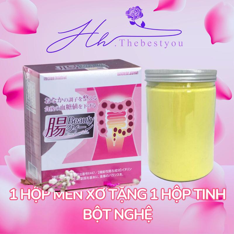 Men xơ inulin hỗ trợ sức khoẻ đường ruột Chou beauty Queen chinh hãng Nichie Bussan Nhật Bản