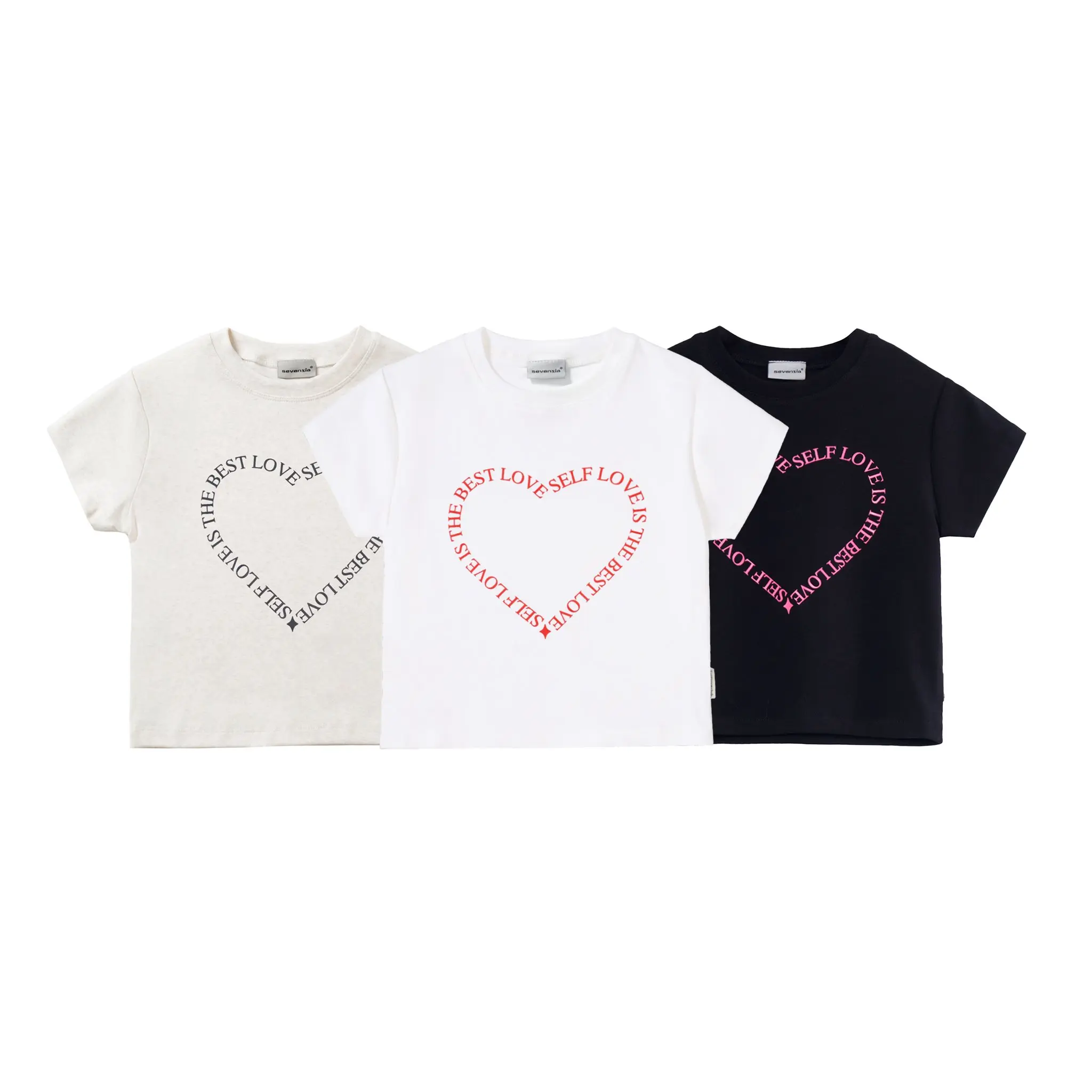 Áo croptop ôm SLC "Loveline"