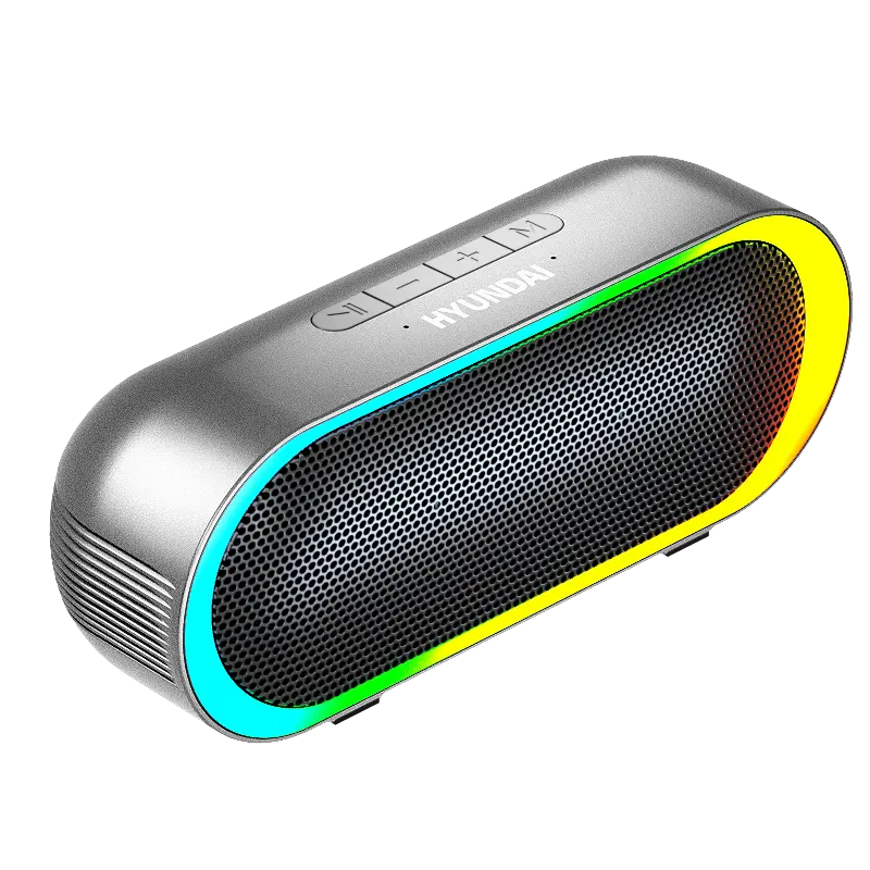Loa Bluetooth không dây Hyundai HY-S10 RGB Đèn màu RGB kênh đôi z6  fly máy  chiếu 8