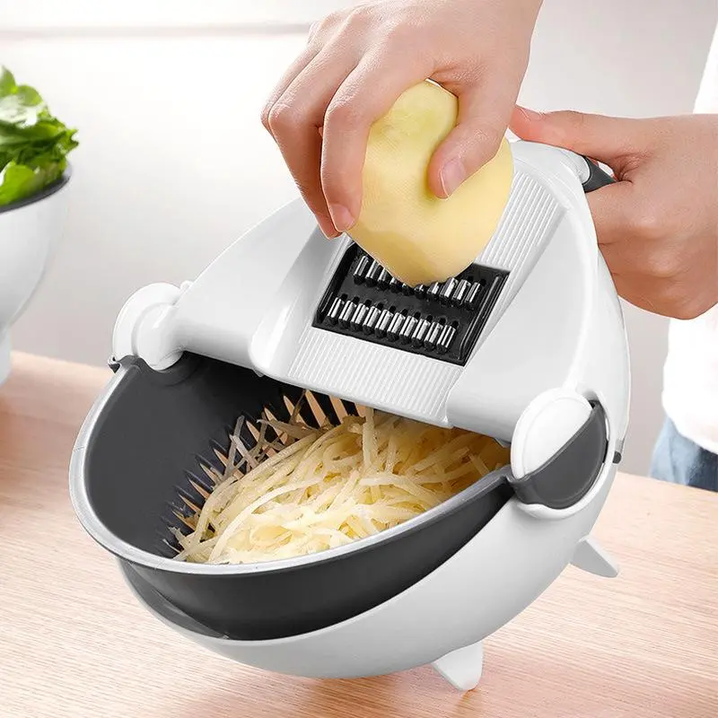 Bộ dụng cụ bào và cắt gọt rau củ quả đa năng 9 in 1 7