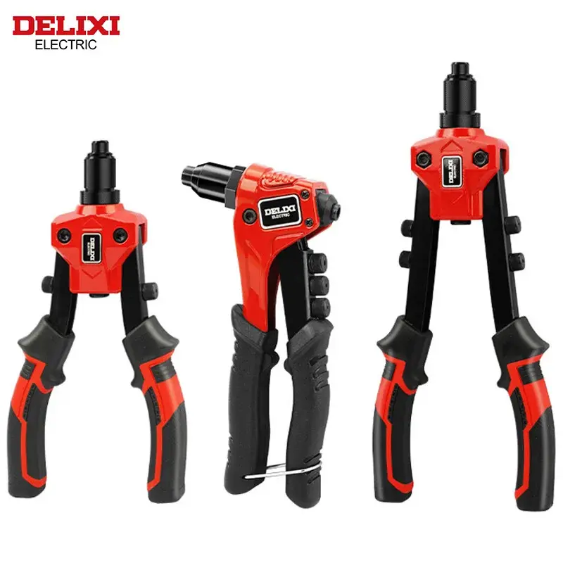 [COD] Delixi Electric Rivet Gun, Professional Handheld Lever Rivet Tool ...
