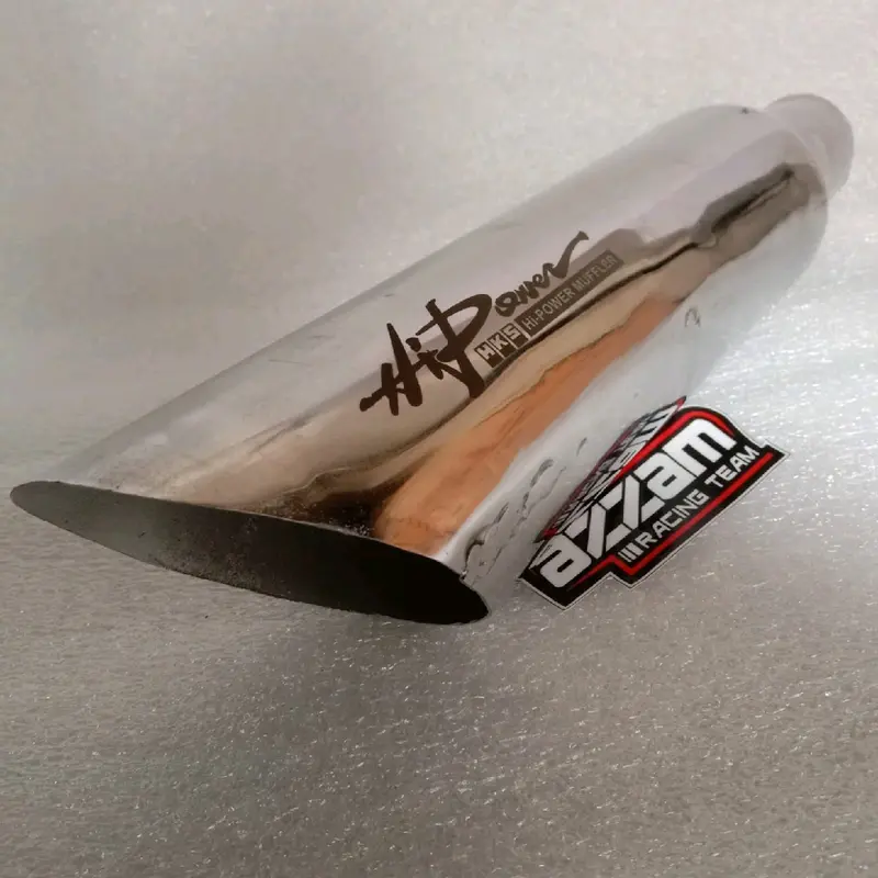 Knalpot Mobil Racing Bambu Runcing untuk semua jenis mobil bensin dan solar Suara gahar Motorcycle 0